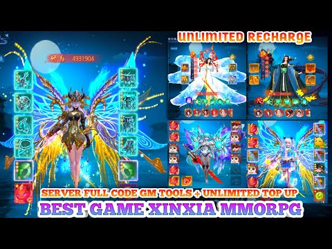 🔥 Best Game MMORPG Xinxia Server Full Code GM + Unlimited Recharge
