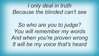 Crowbar - I Only Deal In Truth Lyrics