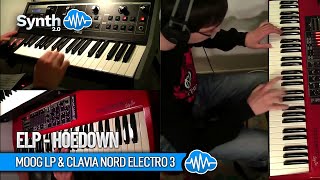 Hoedown ( ELP ) performed on Moog LP and Clavia Nord Electro 3 ( Studio Marand )