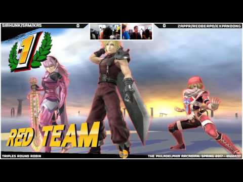 PSPA 2017  ExpandDong RedBerpo Zappr vs Kas Samn SirHunk   Round Robin   Smash 4 Triples