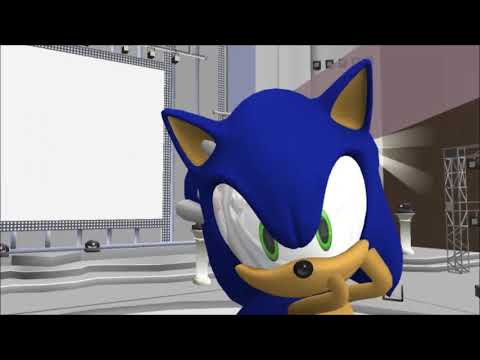 [MMD+SONIC] Gangnam Style [RIGHT]