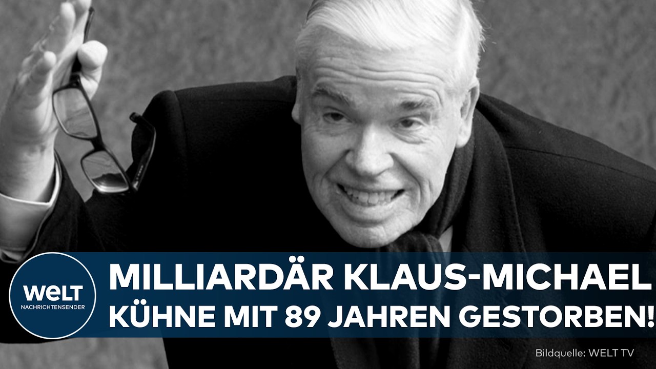 MILLIARDÄR TOT: Klaus-Michael Kühne mit 89 Jahren gestorben! Hamburg verliert großen Unternehmer!