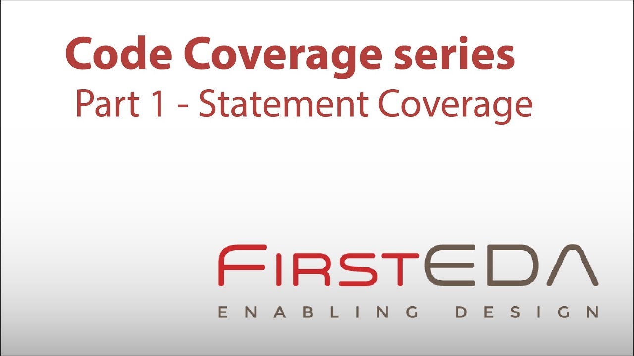 Code Coverage Series - Statement coverage
