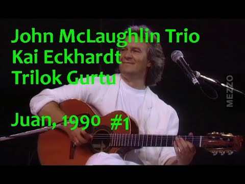 John Mclaughlin Trio - Juan 1990 - part 1