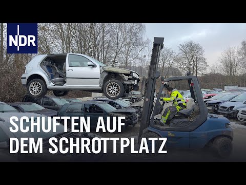 Video Thumbnail: Schuften auf dem Schrottplatz - Abschleppdienst und Kfz-Werkstatt in Salzgitter | Die Nordreportage