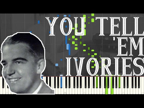 Zez Confrey - You Tell 'Em Ivories 1921 (Novelty Ragtime Piano Synthesia)
