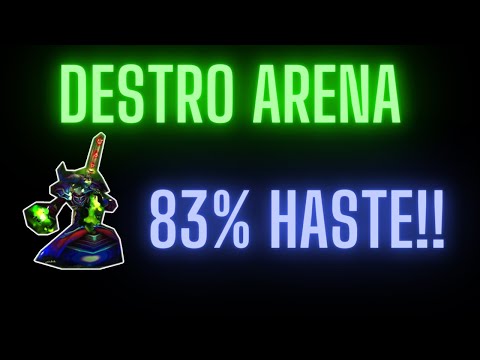 Destro Warlock PoV Arena PvP 3vs3! Total Destruction with Haste build!