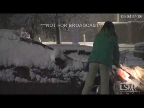 12-4-16 Greenville, MI Heavy Snowfall