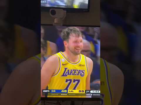 Watch the full exchange between Luka Doncic and Yaxel Lendeborg