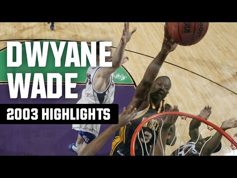 Dwyane Wade highlights from 2003 Final Four run