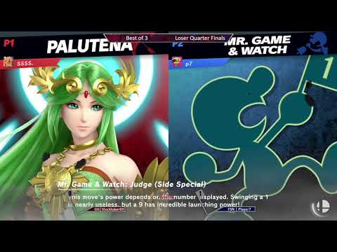 Lagspike 34 - Losers Quarters - GG | Stocktaker69 (Palutena) vs FSN | Player7 (Mr. Game & Watch)