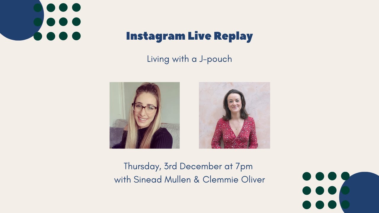 Living with a J pouch