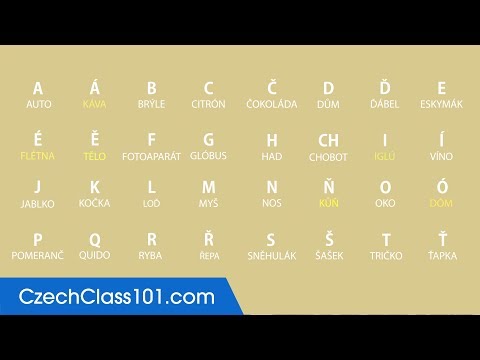 Learn ALL Czech Alphabet in 2 Minutes - How to Read and Write Czech