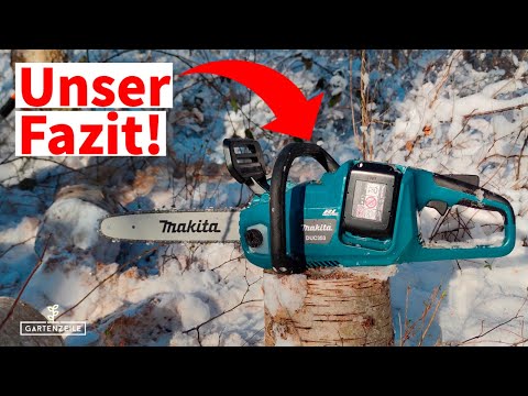 Unser FAZIT nach 2 JAHREN zur Makita Akkukettensäge DUC353Z