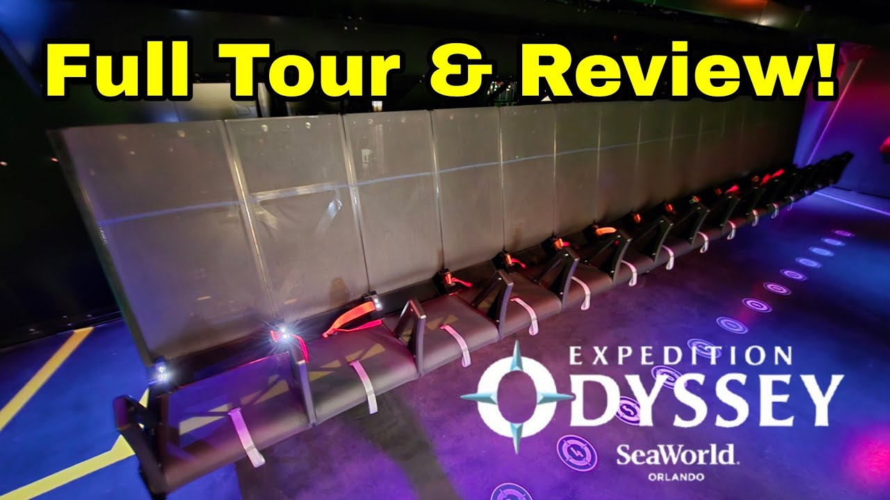 SeaWorld Orlando Expedition Odyssey New Ride For 2025 Full Tour & Review!