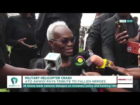 Ato Ahwoi Honors Fallen Heroes of Military Helicopter Crash