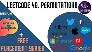 YouTube video 'Leetcode 46. Permutations'