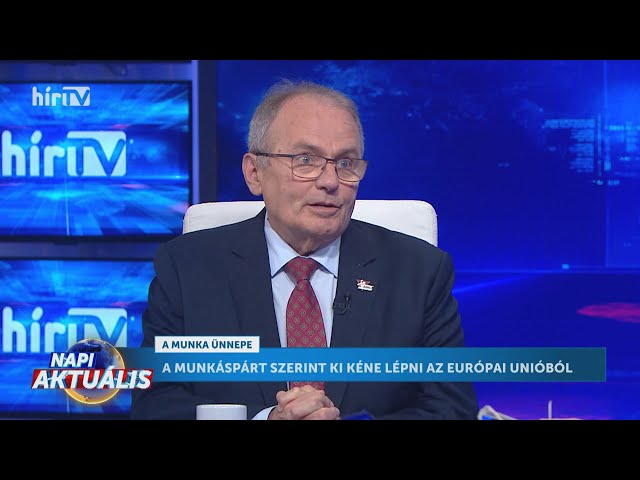 Napi aktuális - Thürmer Gyula: A Munkáspárt mindig a béke mellett volt - HírTV