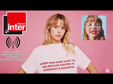 [EXCLU] Interview et Live Angele France Inter du 25 09 18