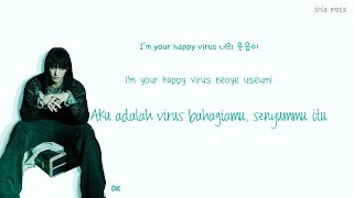 Download lagu SEVENTEEN (세븐틴) Happy Virus (DK Solo) [Han/Rom/Ina] Color Coded Lyrics Lirik Terjemahan Indonesia mp3