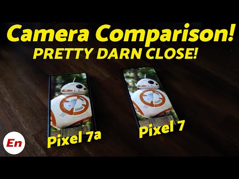 Google Pixel 7a vs Pixel 7 Camera Comparison; PRETTY DARN CLOSE!