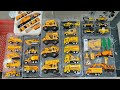 Mobil Mainan Truk Konstruksi Excavator Truk Pasir Buldoser Truk Molen Truk Oleng