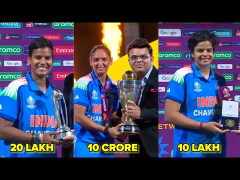 ICC Women's World Cup 2025 Final Award Ceremony | ICC Women's World Cup 2025 Final All Awards Winner