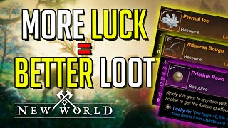 How Luck Works And Why you need MORE of it! - New World Guide
