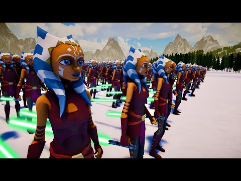 3 MILLION CLONE TROOPERS vs 30,000 AHSOKA TANO | UEBS 2