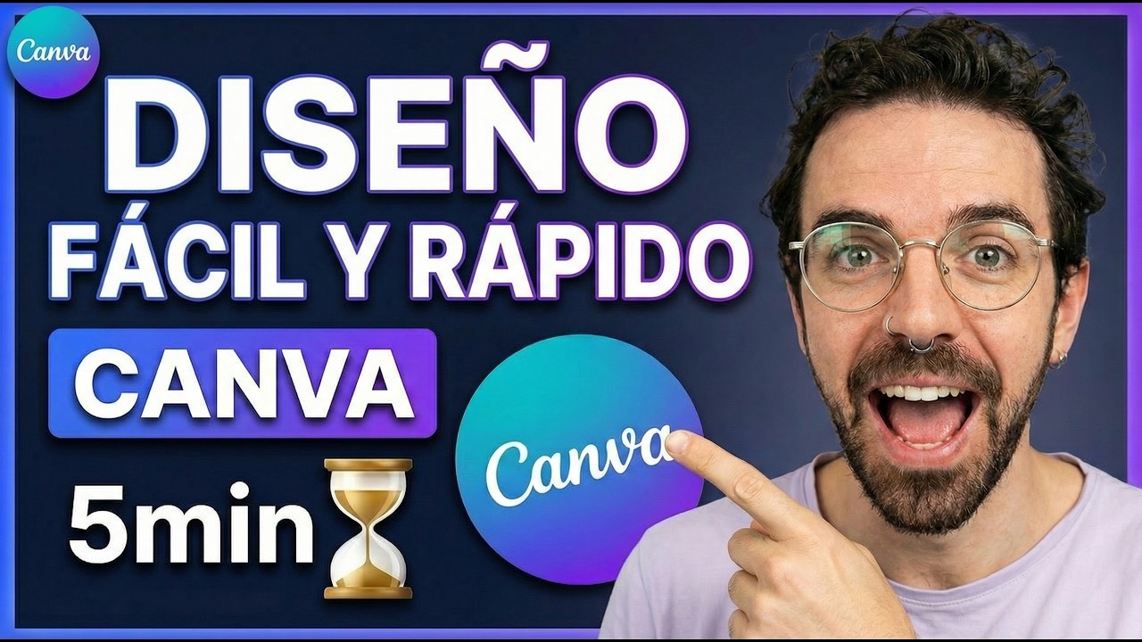 Cómo HACER MINIATURAS para YouTube en CANVA (Tutorial 7 Min)
