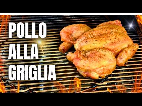 POLLO ALLA GRIGLIA PERFETTO: Pelle Croccante e Carne Succosa! 🔥🍗 (Guida Completa BBQ)