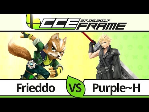 CCE FRAME - Frieddo (Fox) vs TCL Purple~H (Cloud) - Top 6 Smash 4