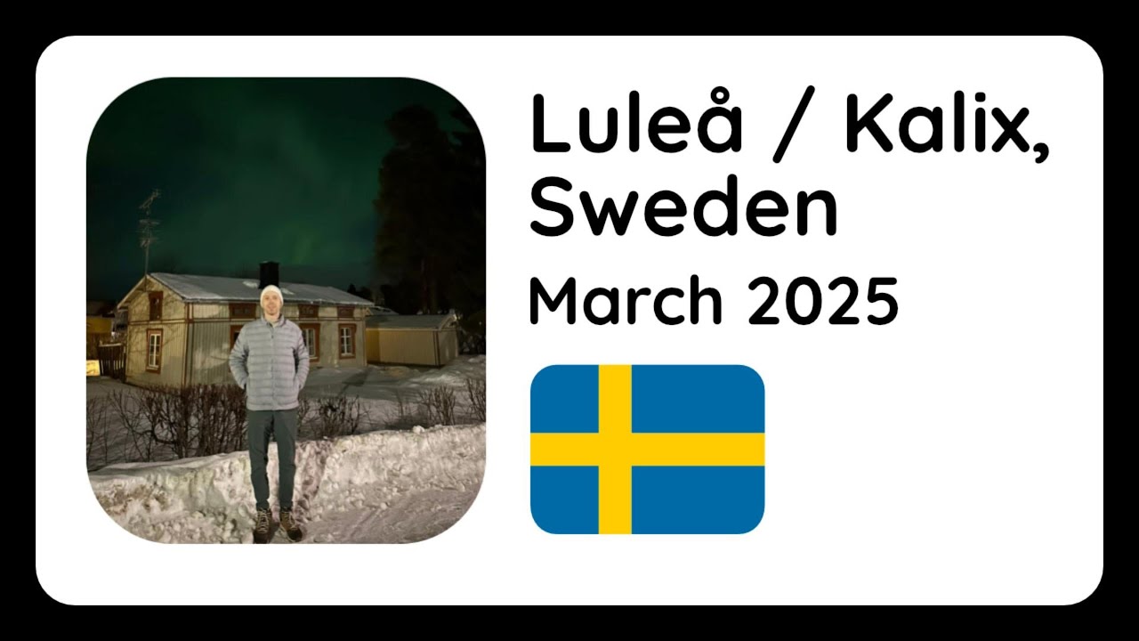 Europe 2025 - Lulea / Kalix, Sweden (#4) video