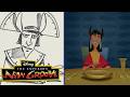 The Emperor S New Groove Side By Side Kuzco S Poison Scene Storyboards Vs Film