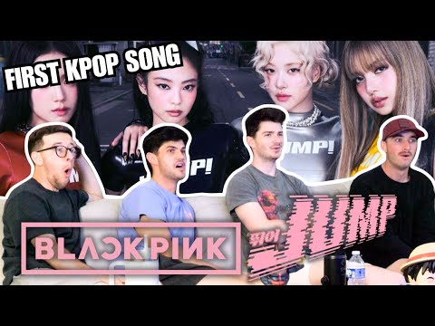 AMERICANS FIRST KPOP SONG...BLACKPINK: JUMP M/V | REACTION