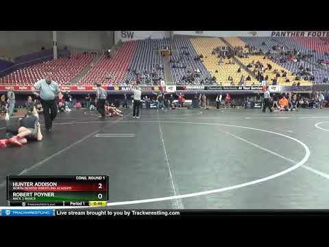 14U 136 Robert Poyner Back 2 Basics Vs Hunter Addison North DeSoto Wrestling Academy