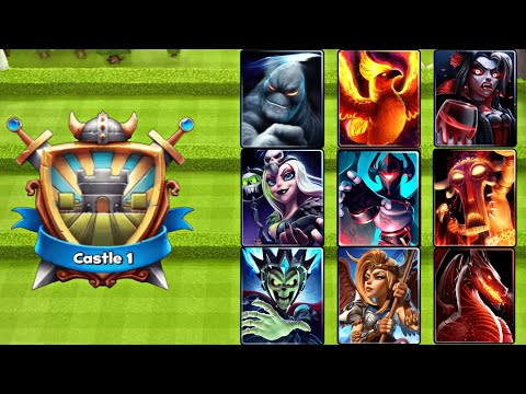 Castle Crush 🔥Trolling Opponents in Castle-1 🔥 Legendary Card in one deck 🔥 Funny Gameplay 🔥