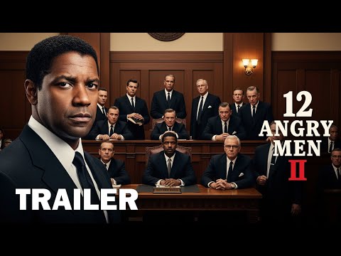 12 ANGRY MEN (2025) – Official Trailer | Denzel Washington, Bryan Cranston | Netflix Courtroom Drama