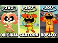 360° VR DOGSDAY POKEDANCE Original vs Cartoon vs Roblox