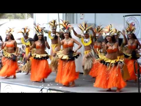 Tahitian Dance Lokelani's Rhythm of the Islands At Ho'olaule'a Lawndale 2013
