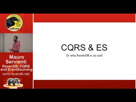 RavenDB, CQRS and EventSourcing: easy peasy