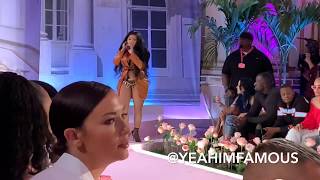 Saweetie , Lil Kim , Ashanti x Quavo live for Pretty Little Thing NYFW Show 2019