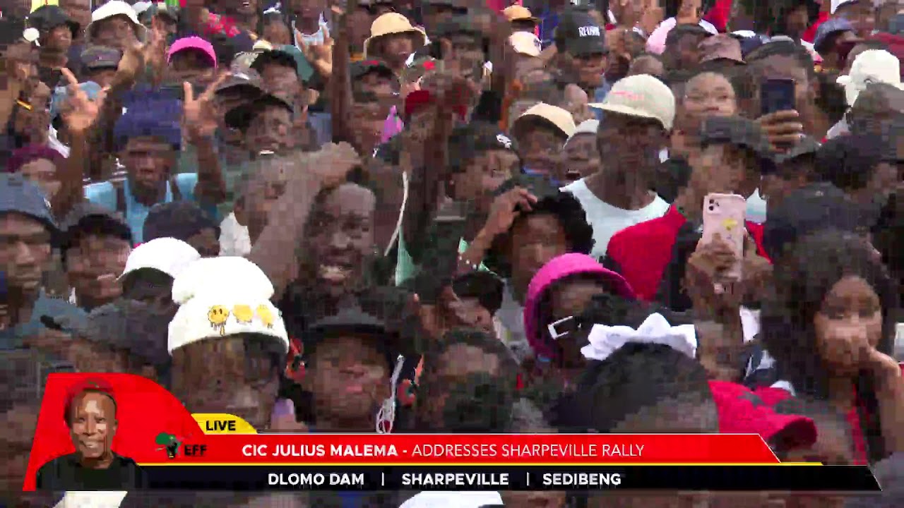 CIC Julius Malema Addresses Sharpville Massacre Rally, 21 March 2025