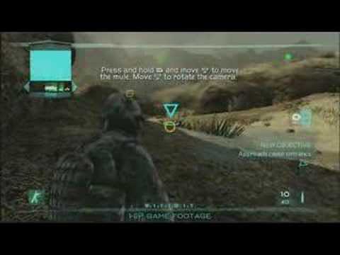 Ghost Recon Advanced Warfighter 2 - Controlling the MULE