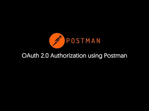 OAuth2 0 Authorization with Postman