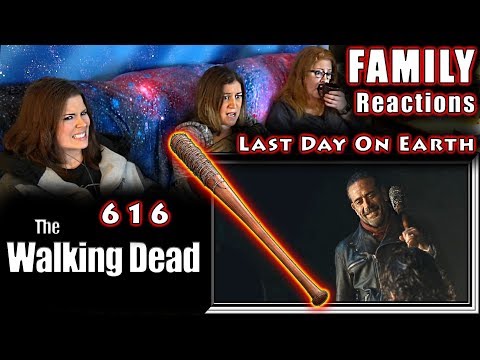 The Walking Dead | 616 | Last Day on Earth | FAMILY Reactions | Fair Use