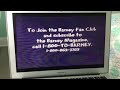 Closing To Barney Waiting For Santa 1997 VHS