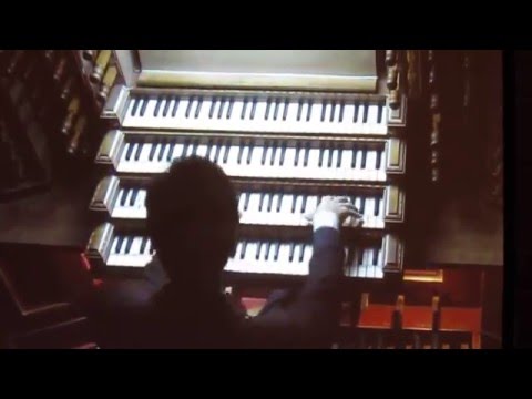 VINCENT DUBOIS & KALEVI KIVINIEMI. QUATRE-MAINS IMPROVISATION. LAURENSKERK ROTTERDAM