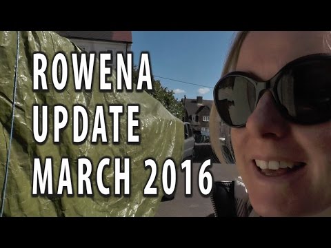 S2E01 Rowena update March 2016. We tell you what we've been doing with our Red Fox Trailer Sailer