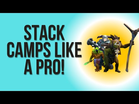 How to Stack Camps like a IMMORTAL! ( DOTA 2 )